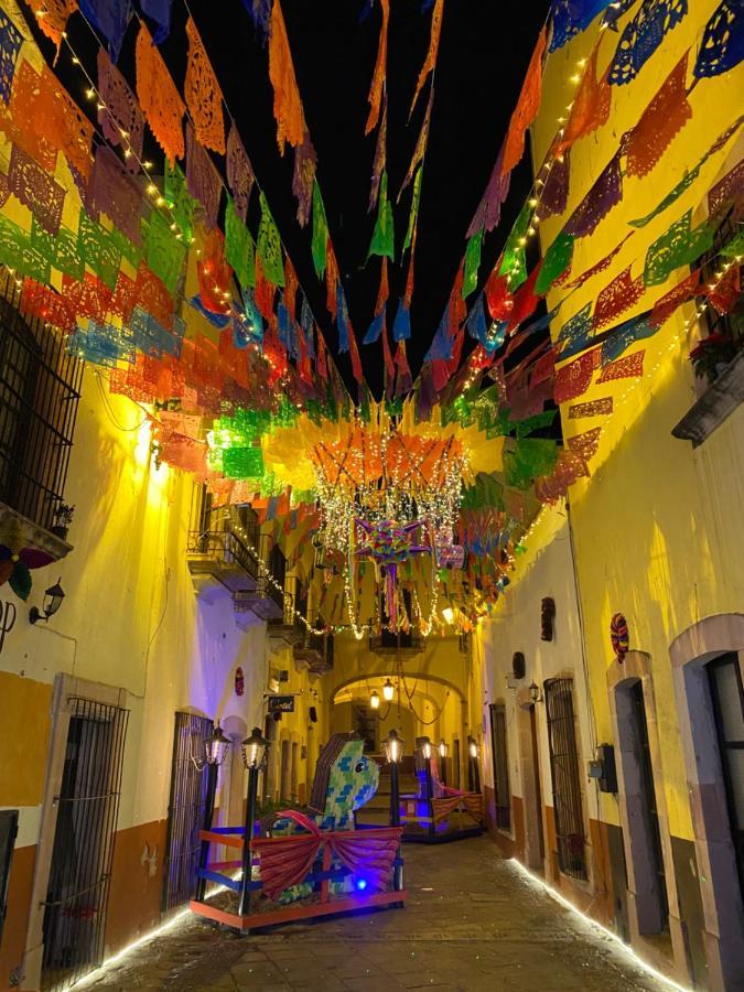 Hotel Casa Santo Domingo Zacatecas Exteriör bild